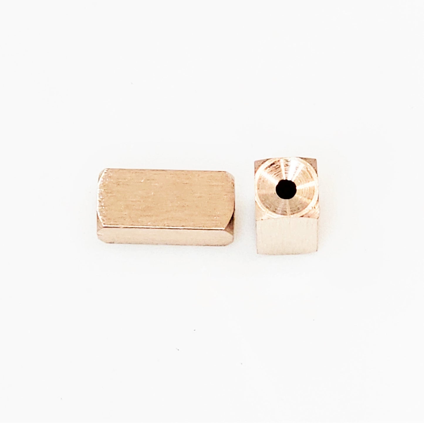 Rose Gold Square Bar - 6mm x 13mm