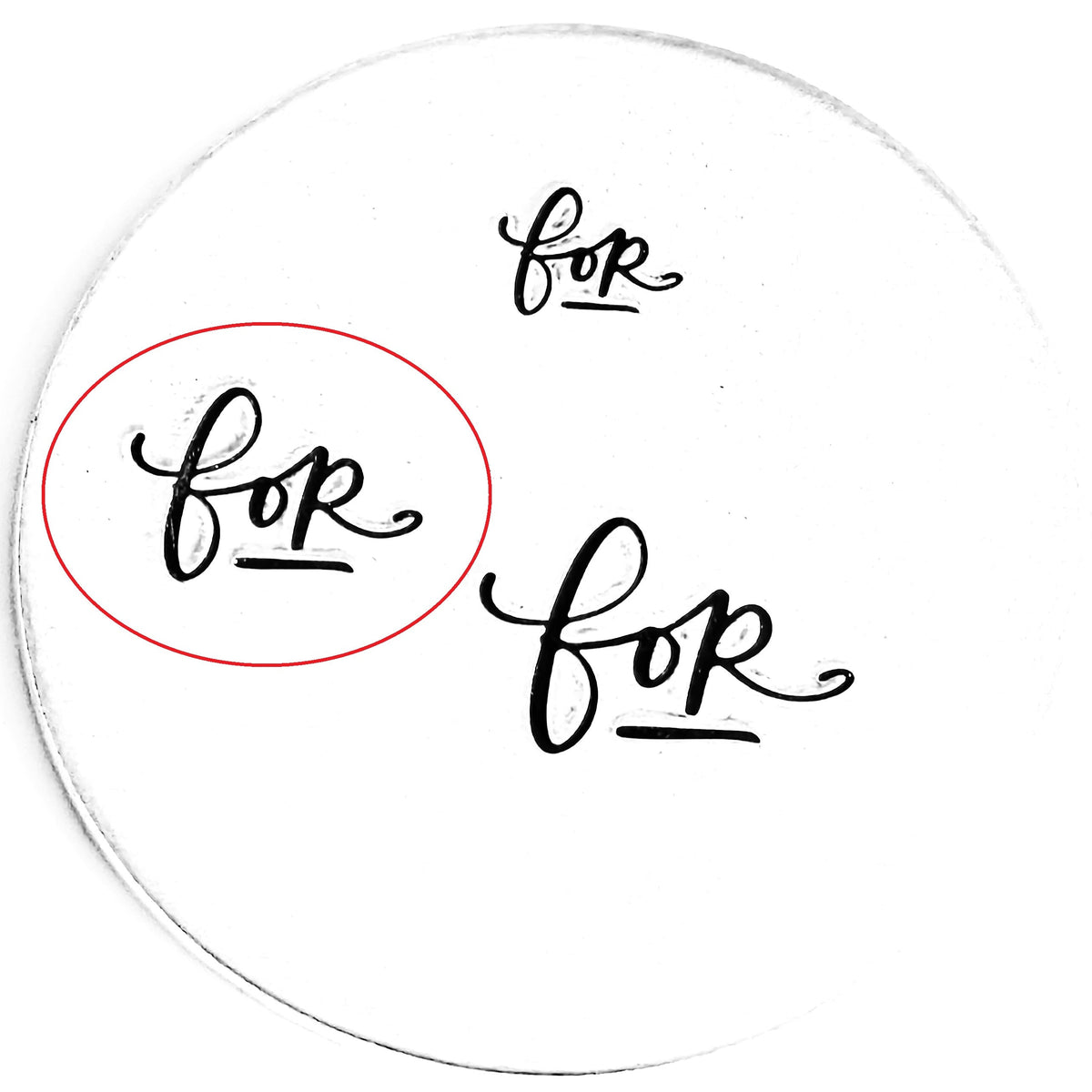 Single Word - For