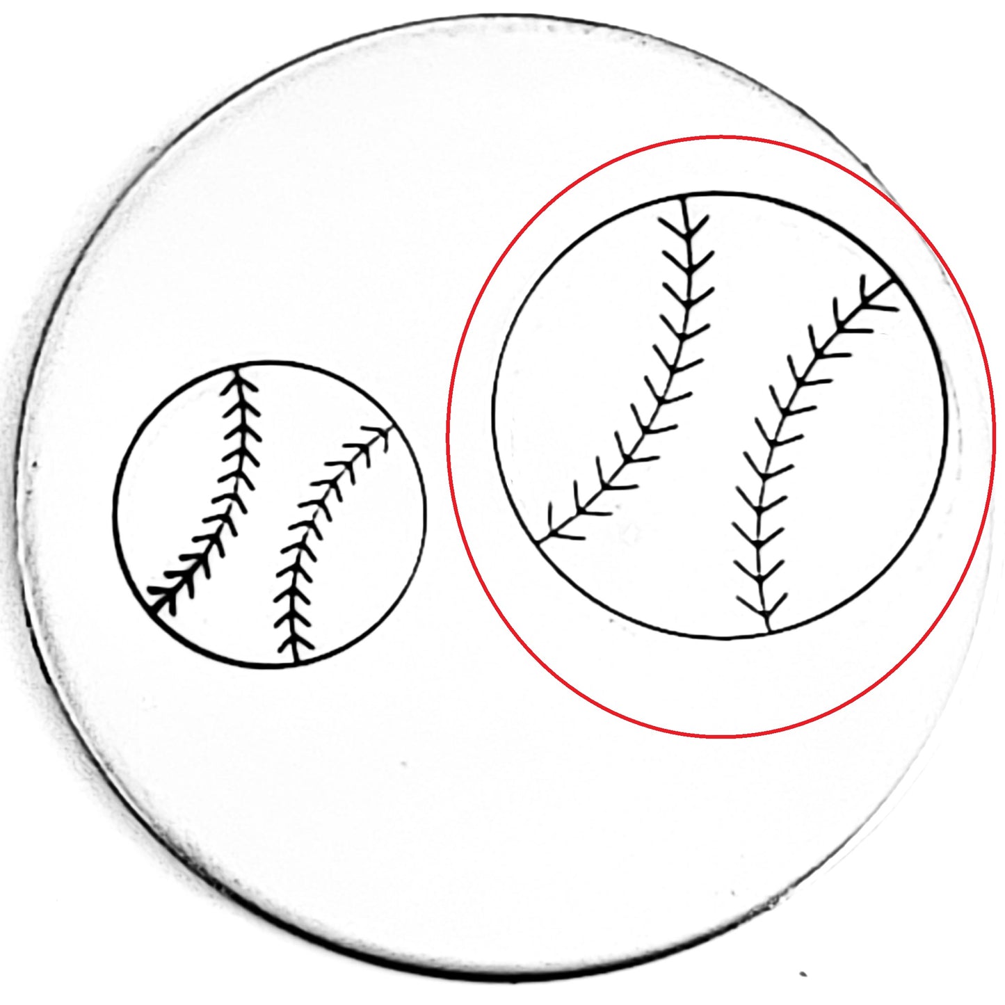 Baseball - Larger Size