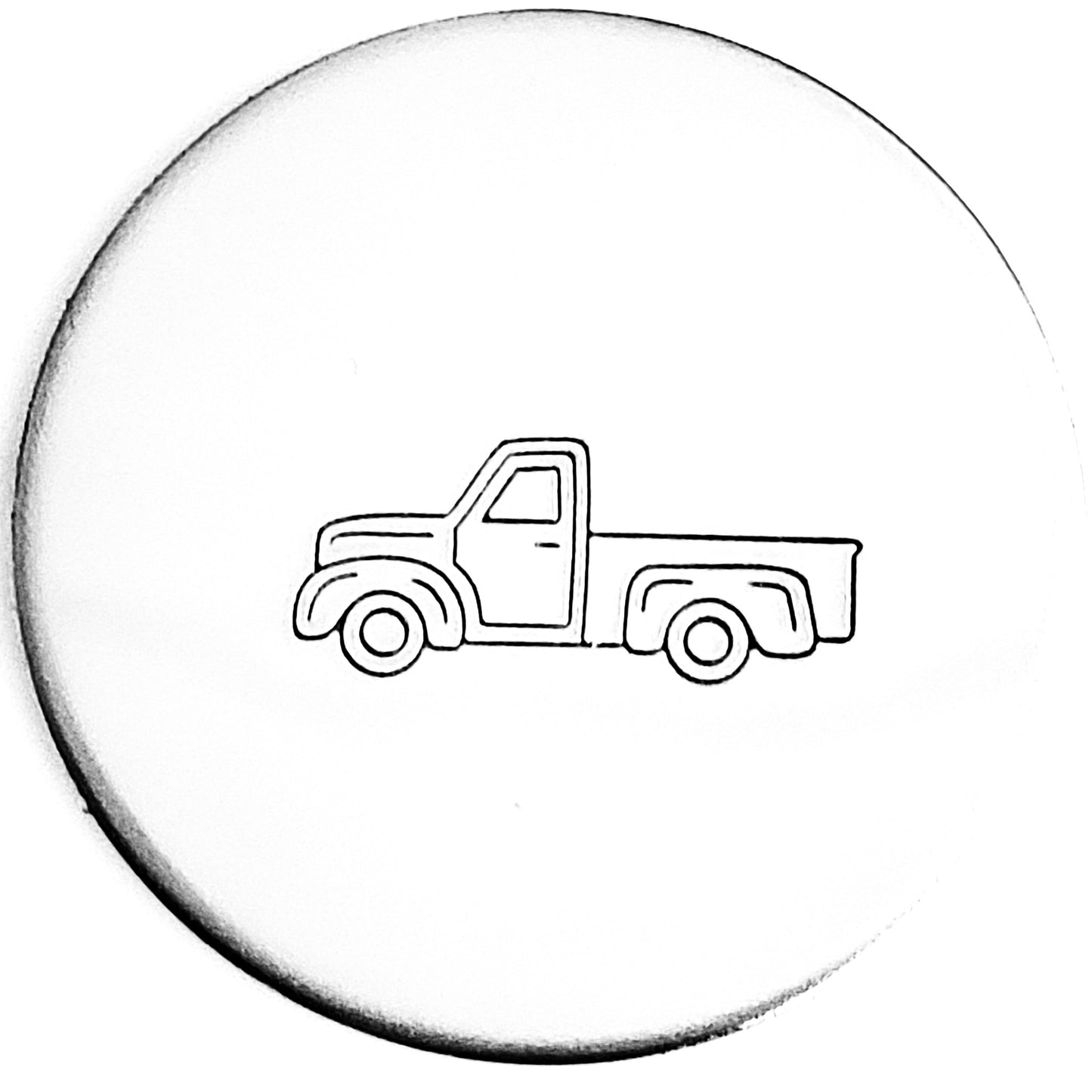 Classic Pick Up Truck - Reversed