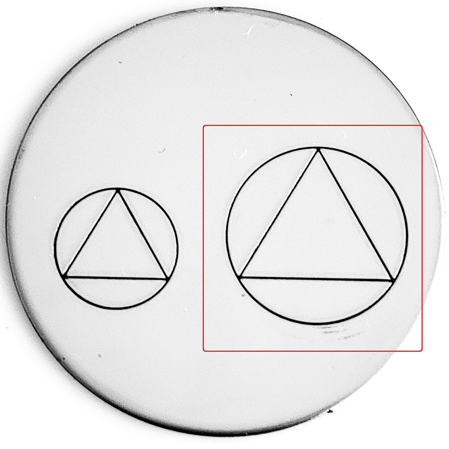 Sobriety Symbol - Larger Sizes