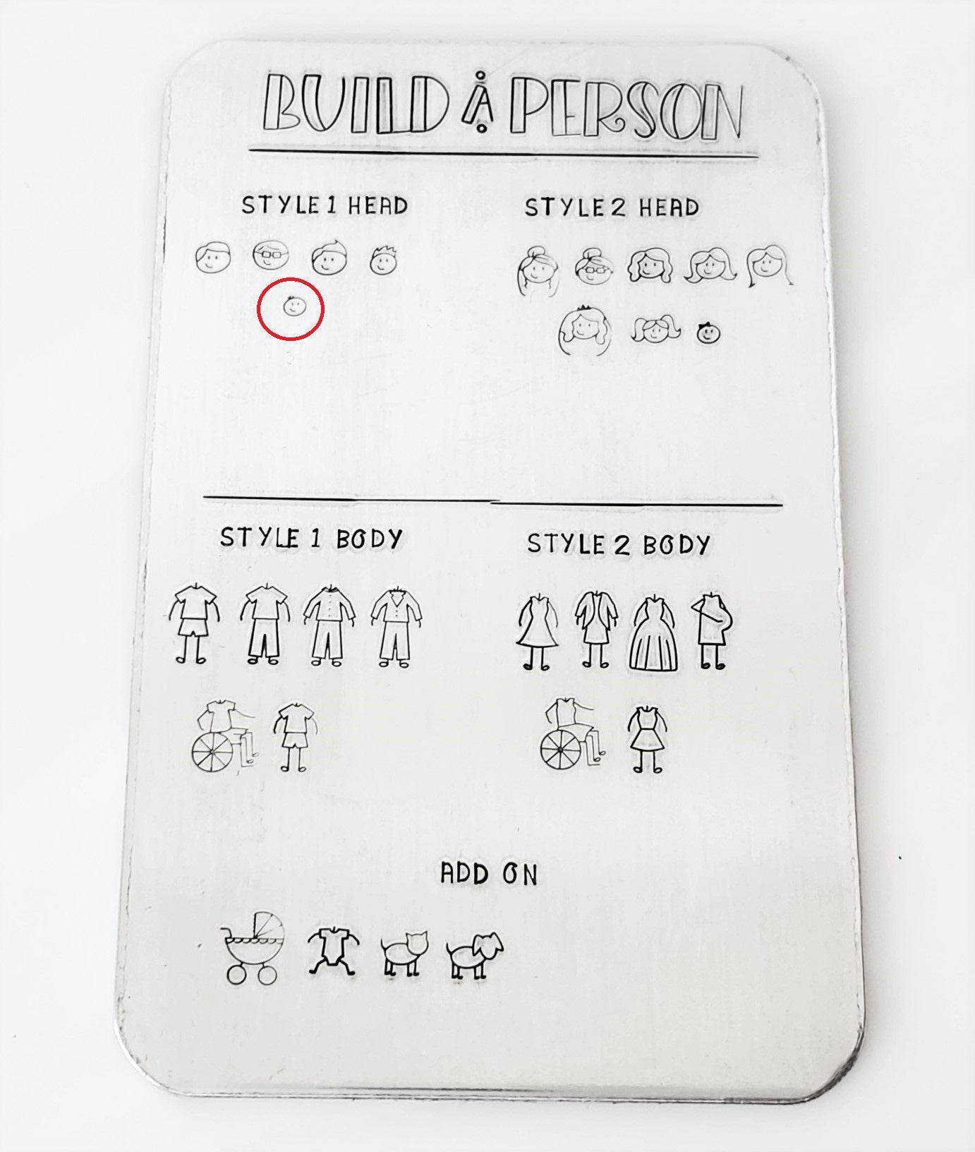 Stick People - Male Heads