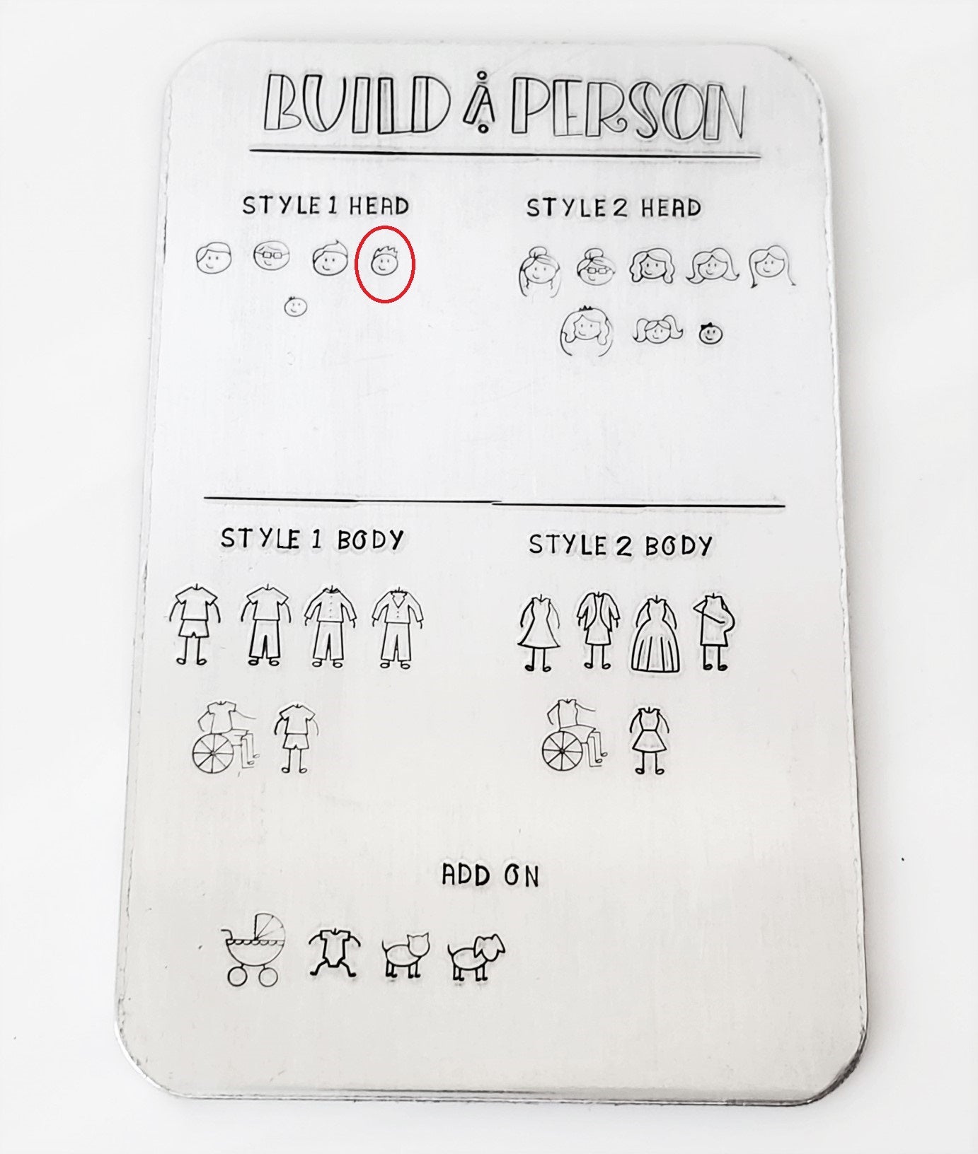 Stick People - Male Heads