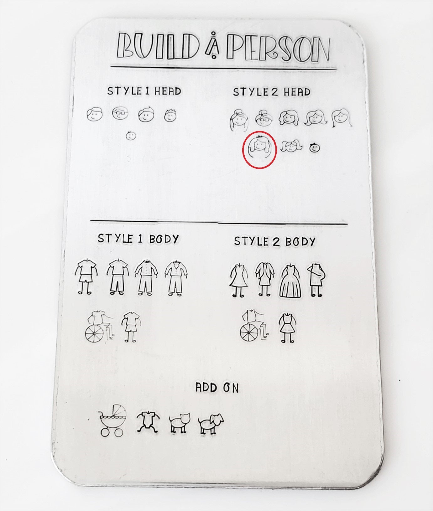 Stick People - Female Heads