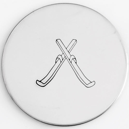 Crossed Skis