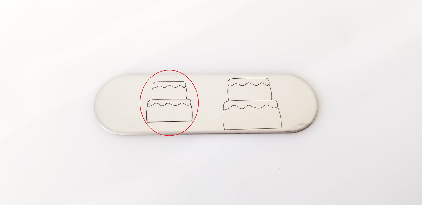 Cake without candles