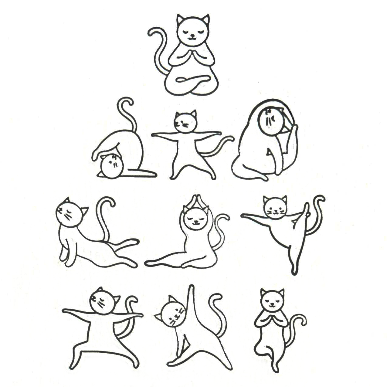 Yoga Cats