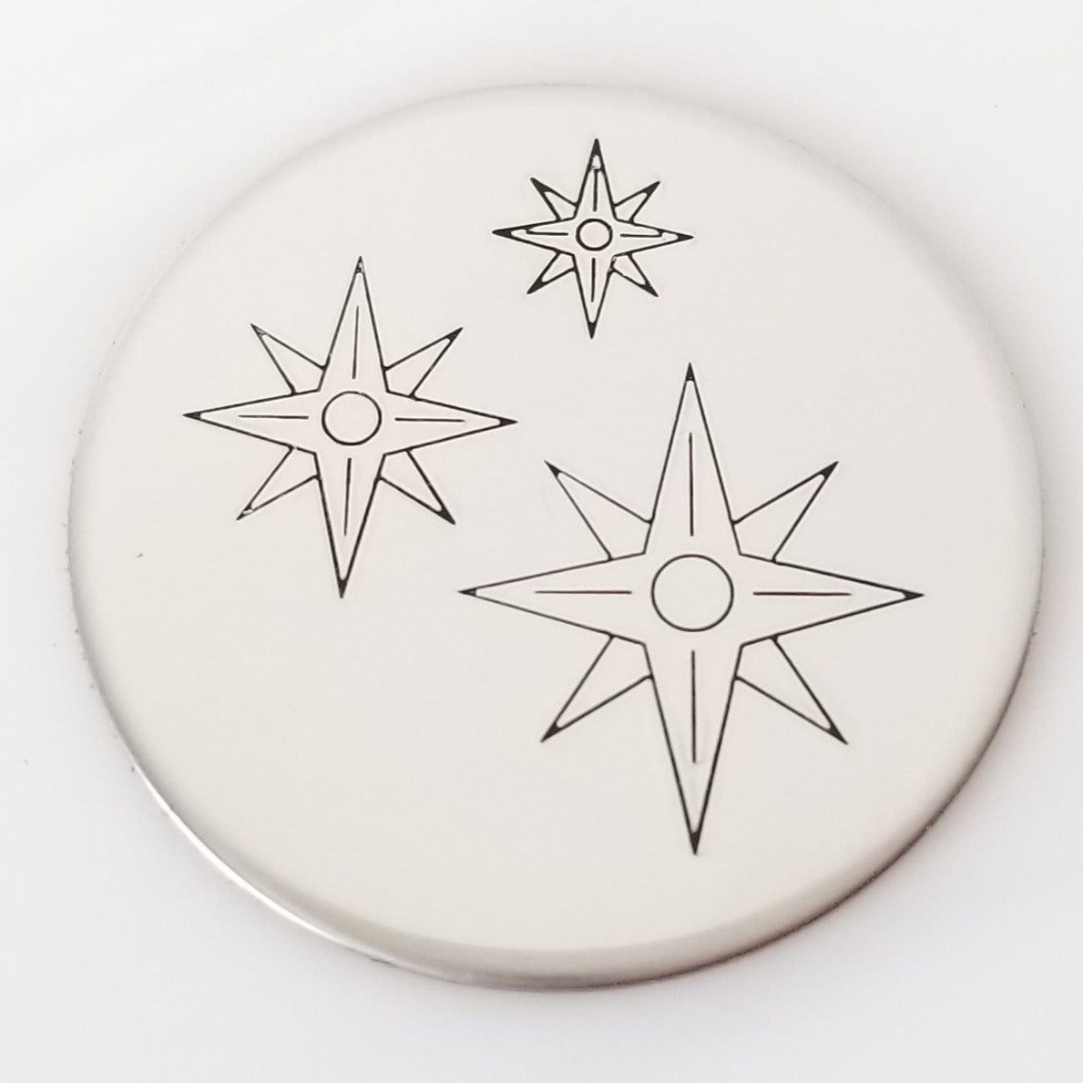 Compass without Directional Lettering