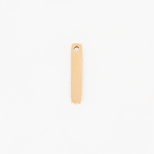 Rose Gold Plated Bar - 3mm x 16mm