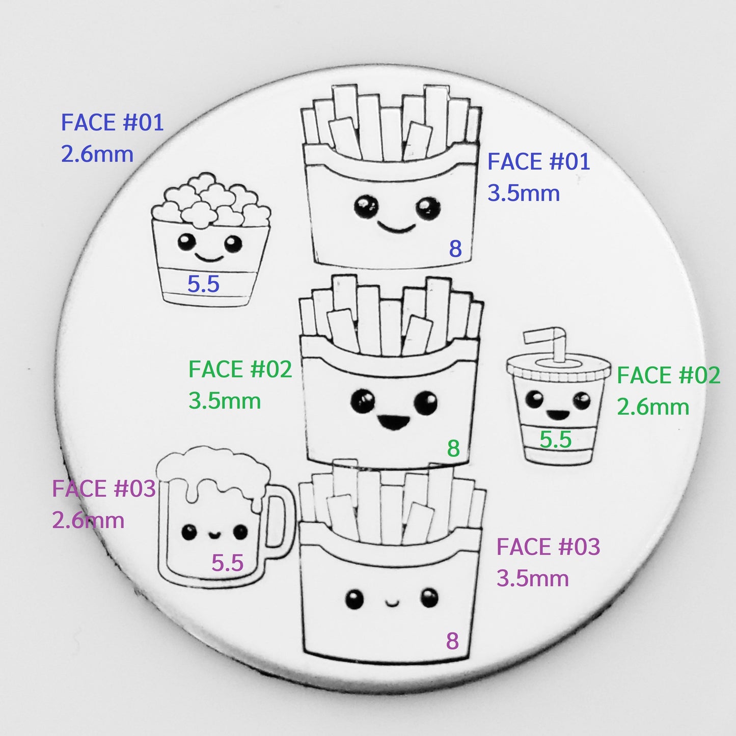 Eyes and Smiley Face