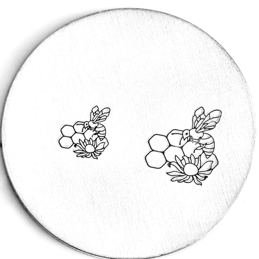 Flower Bee & Comb