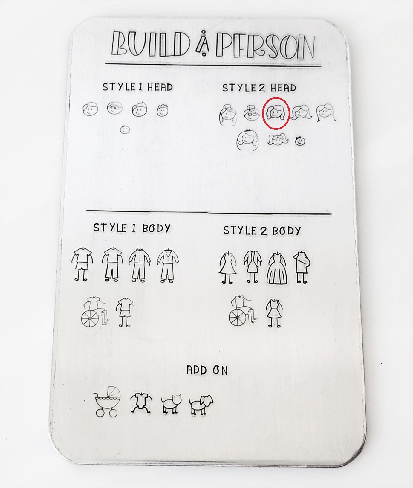 Stick People - Female Heads