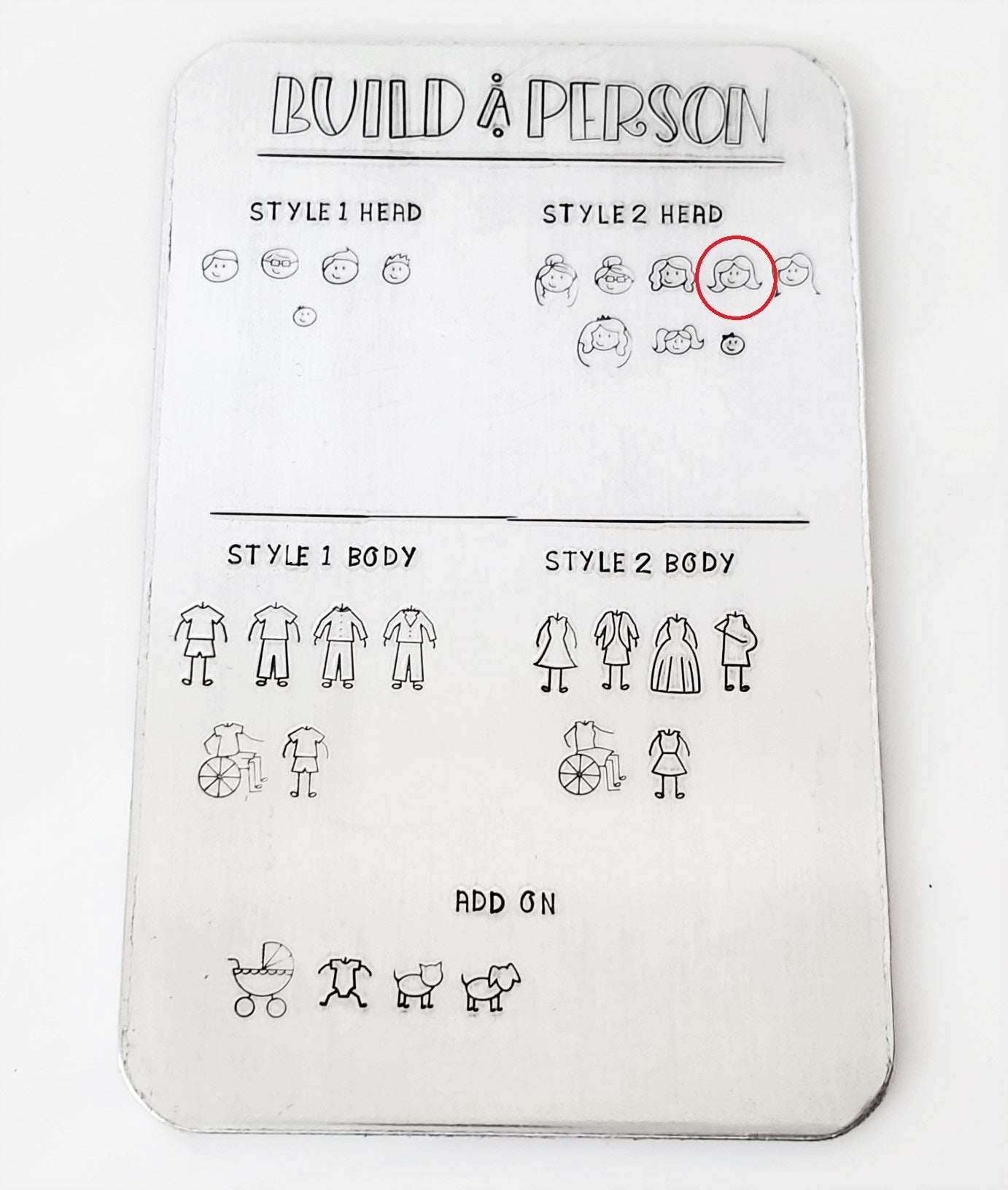 Stick People - Female Heads