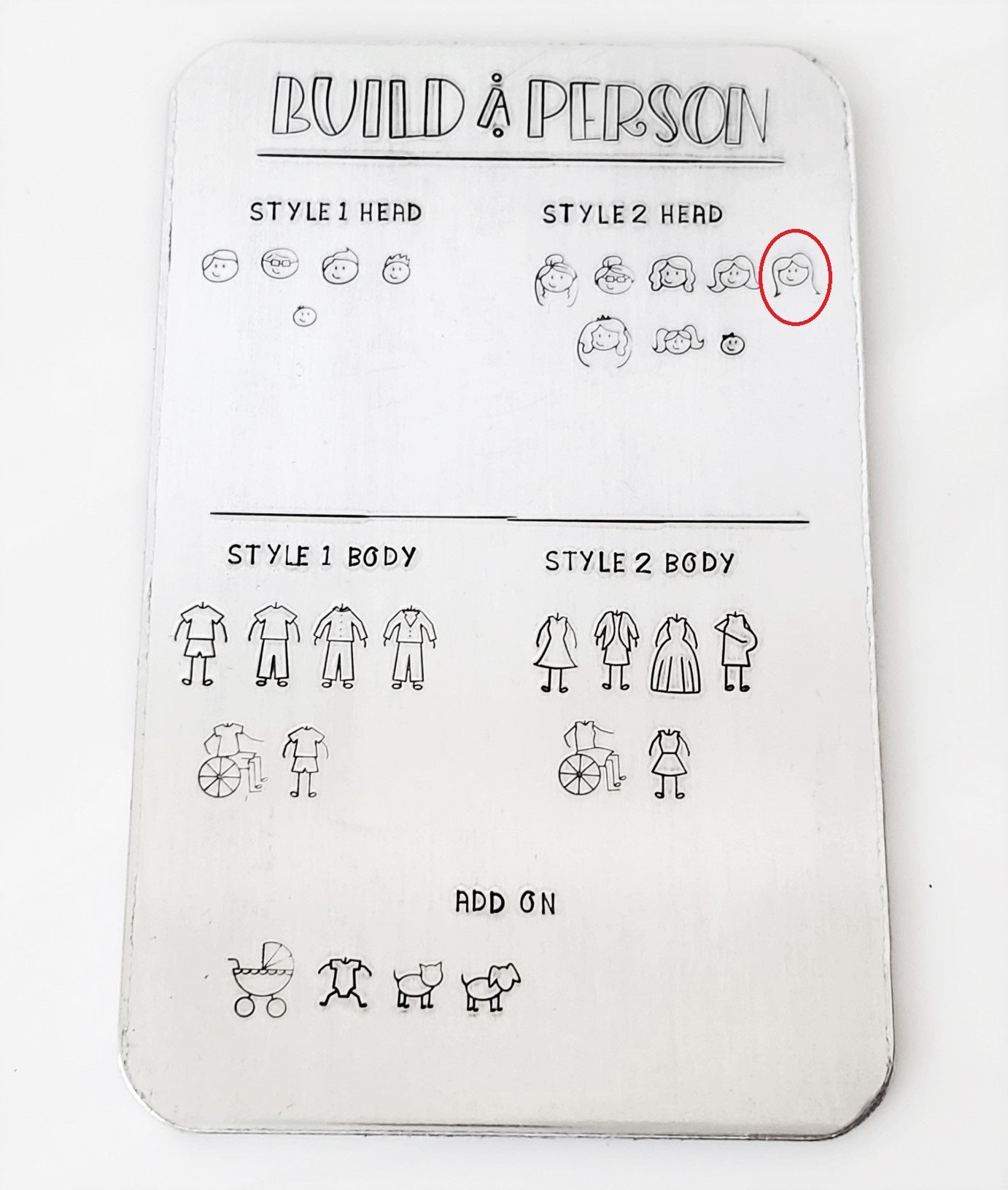 Stick People - Female Heads