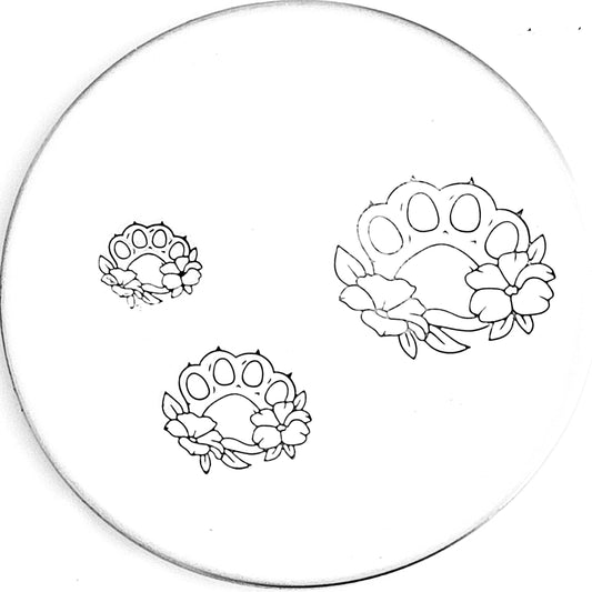 Cat Flower Paw