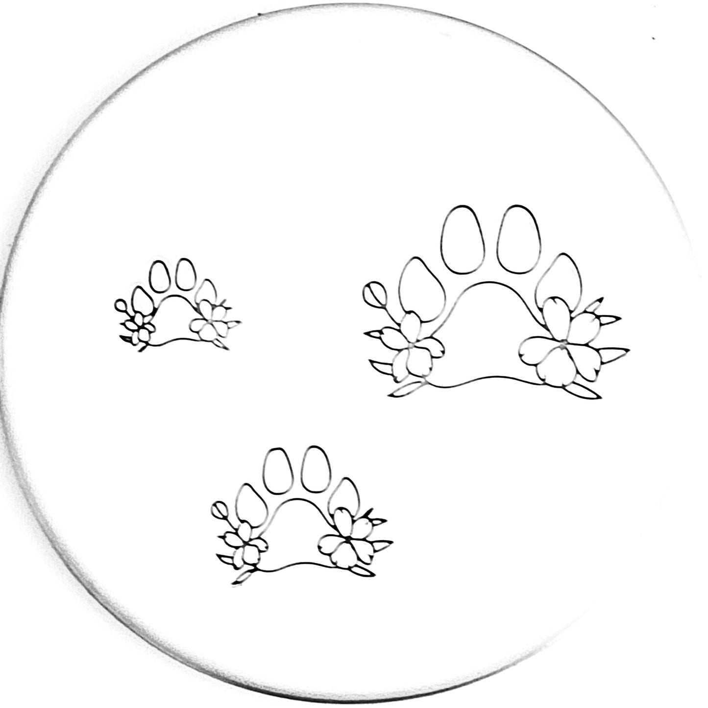 Dog Flower Paw