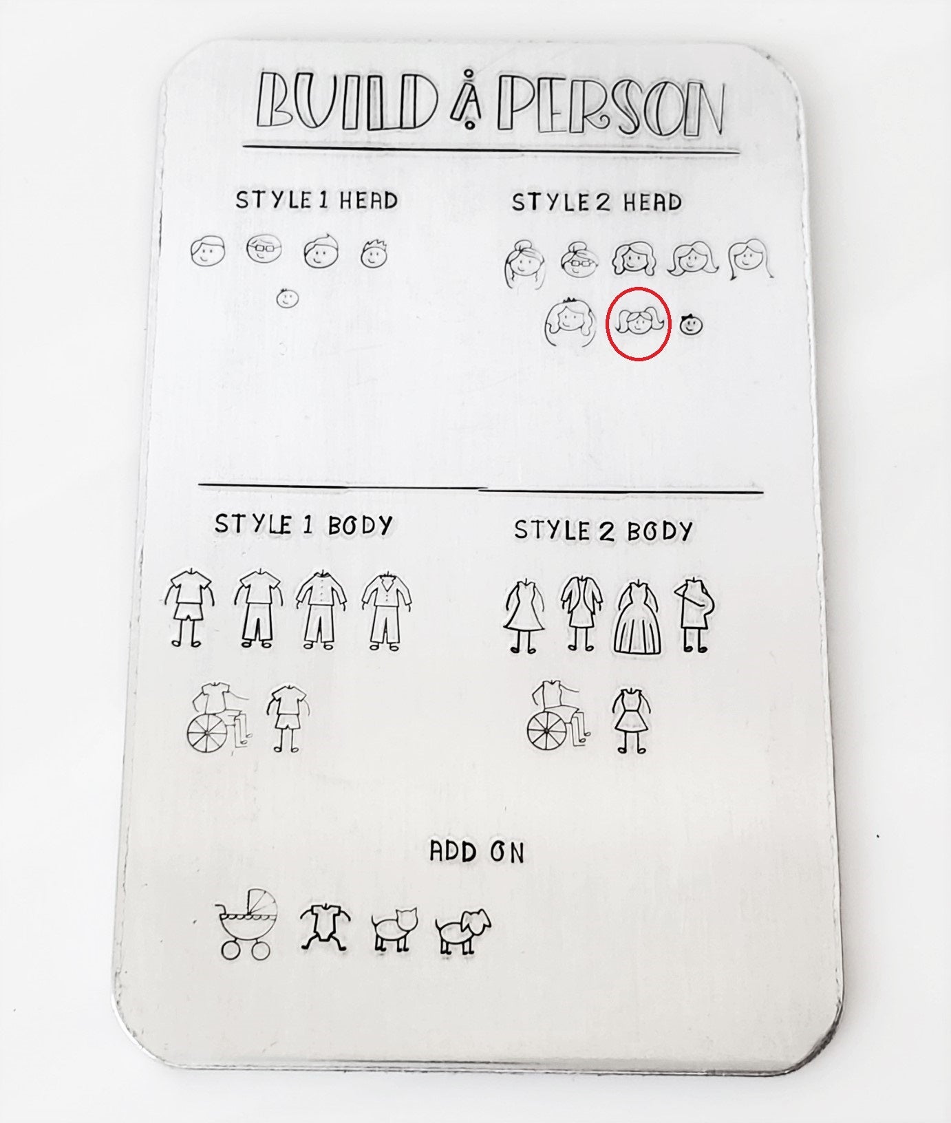 Stick People - Female Heads