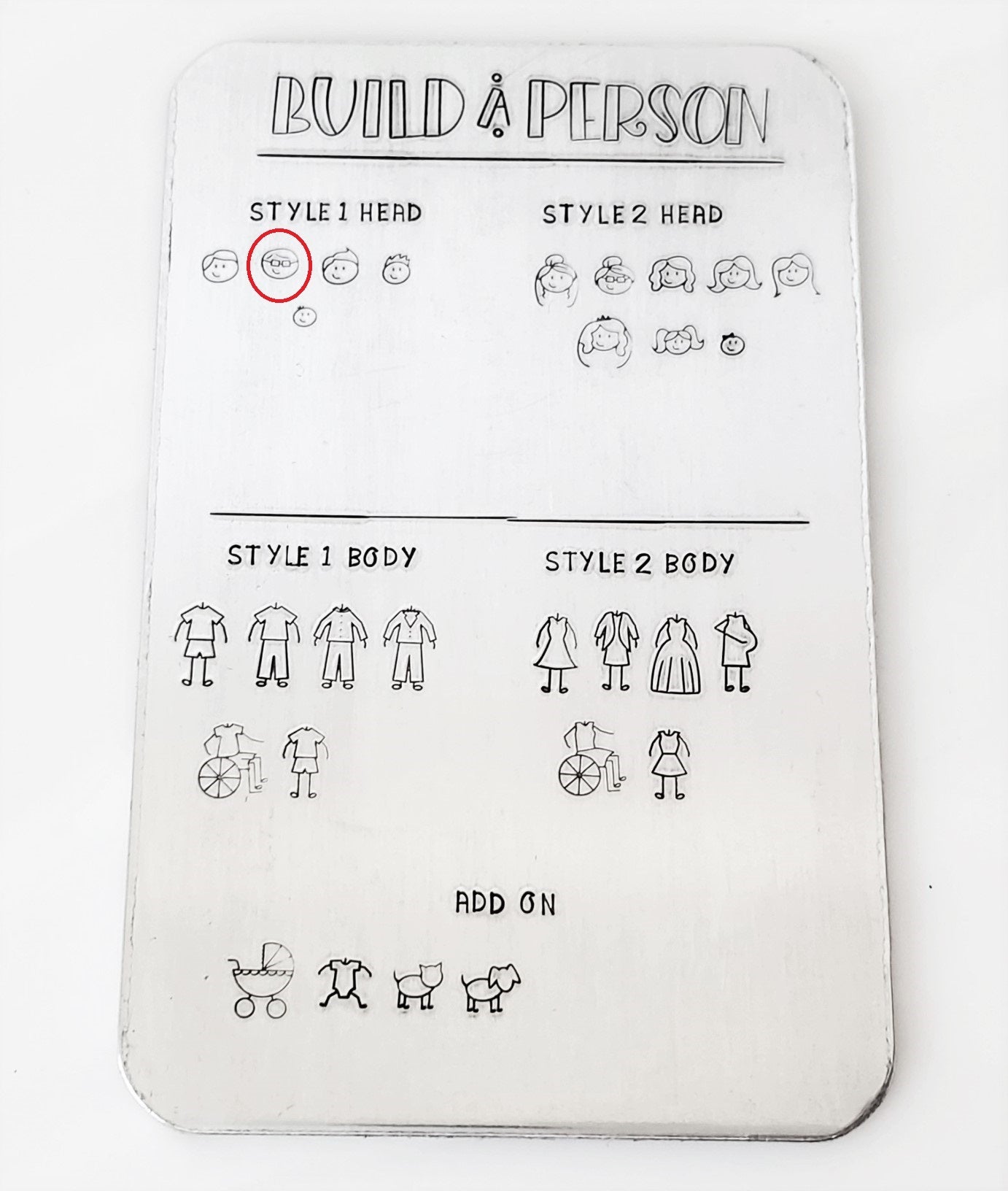 Stick People - Male Heads