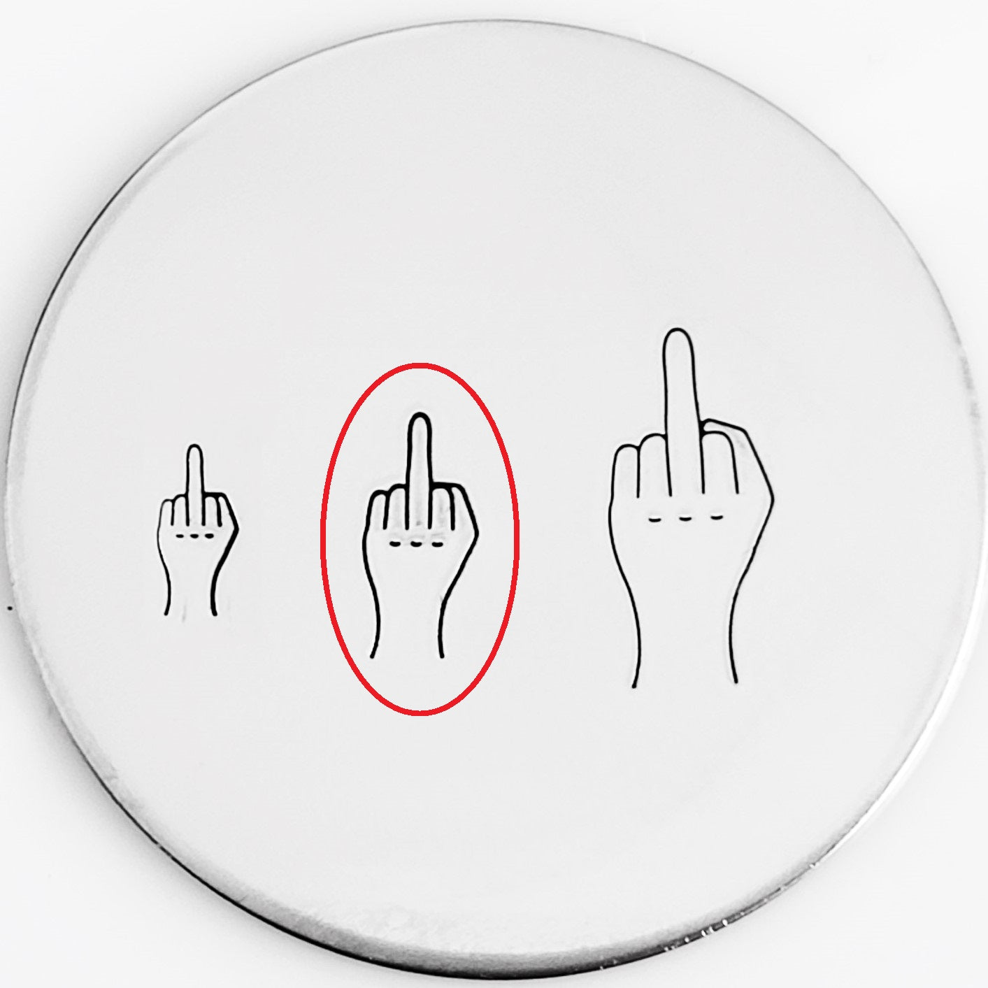 Middle Finger - Reverse