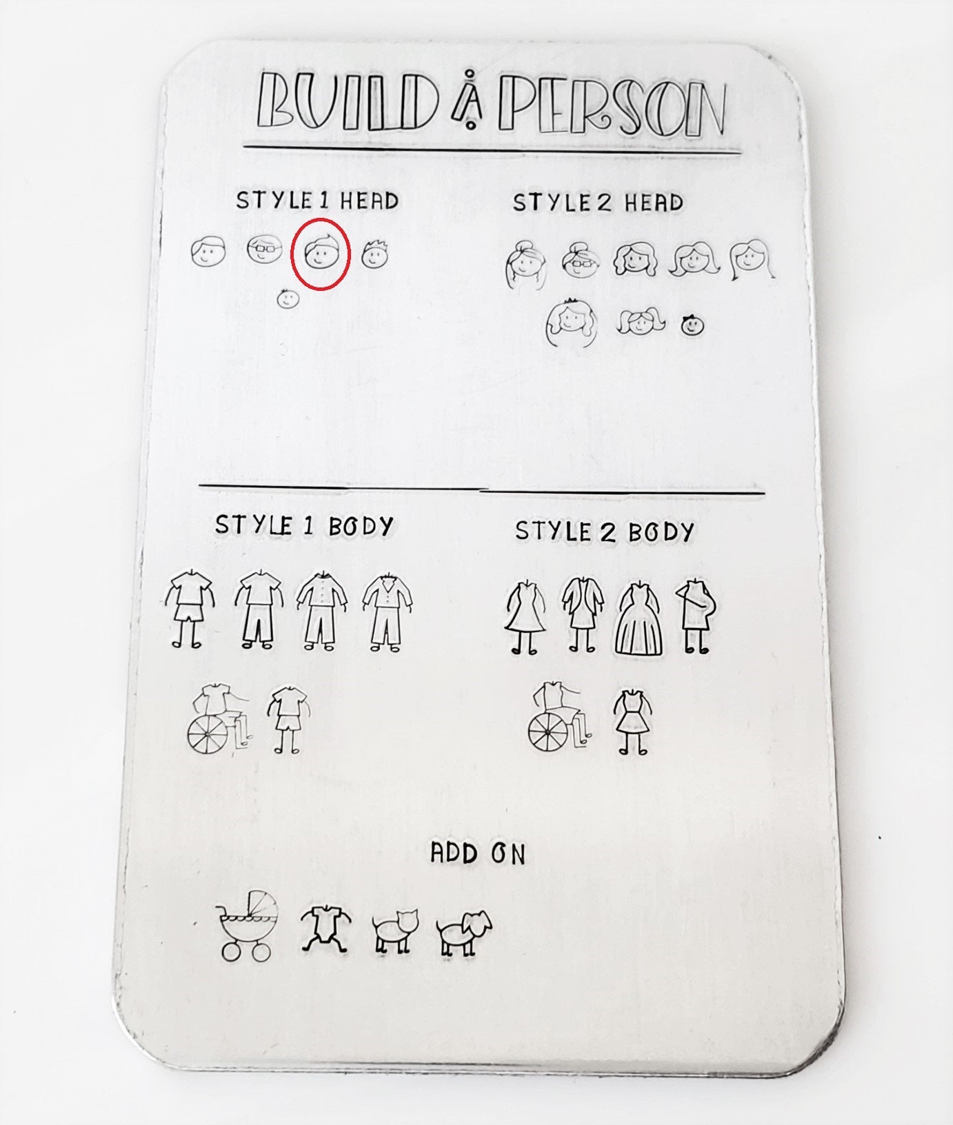 Stick People - Male Heads