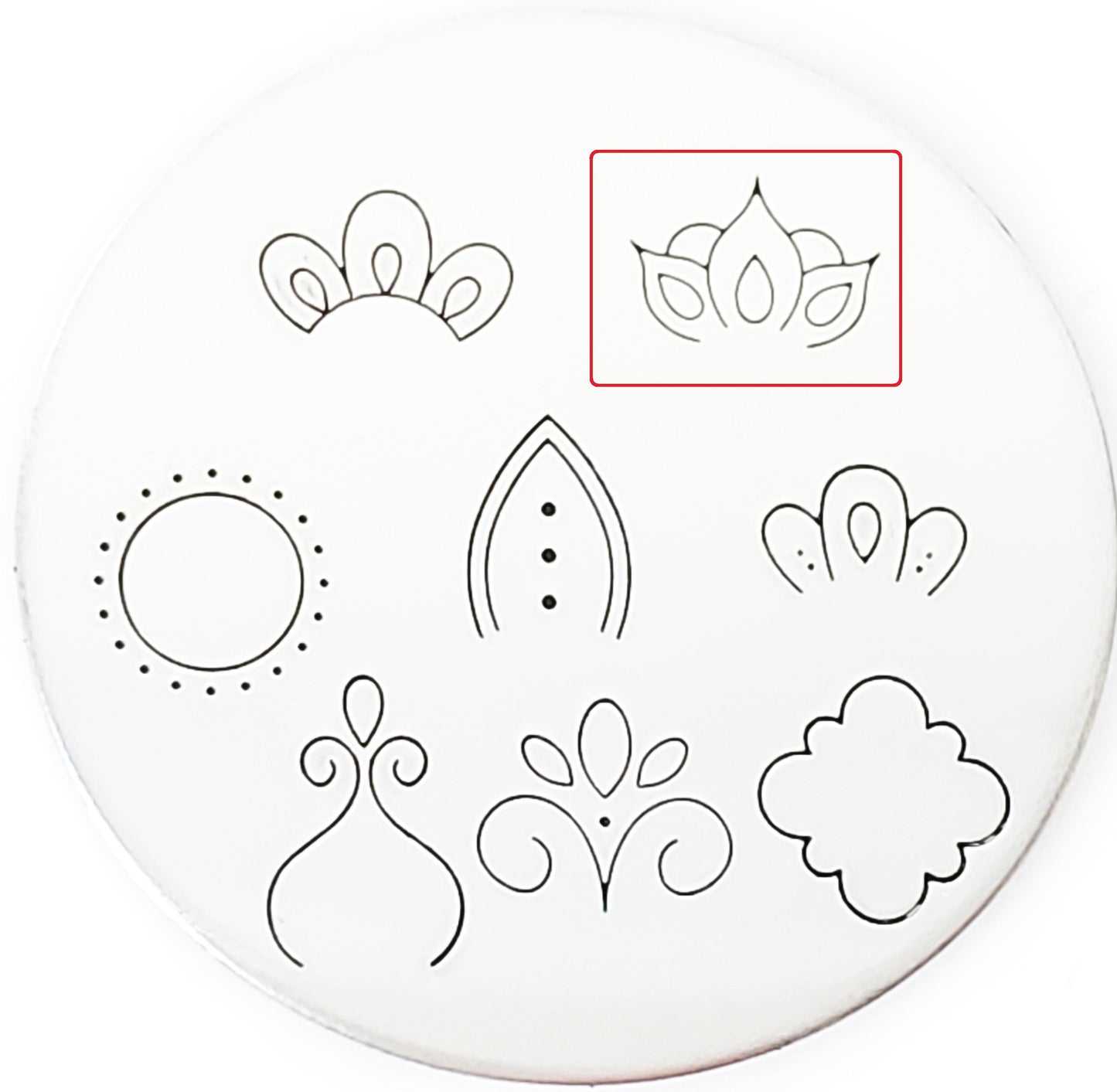 Mandala - Add On Stamps 7/8mm