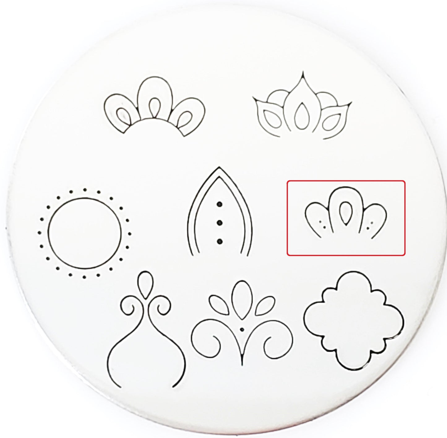 Mandala - Add On Stamps 7/8mm