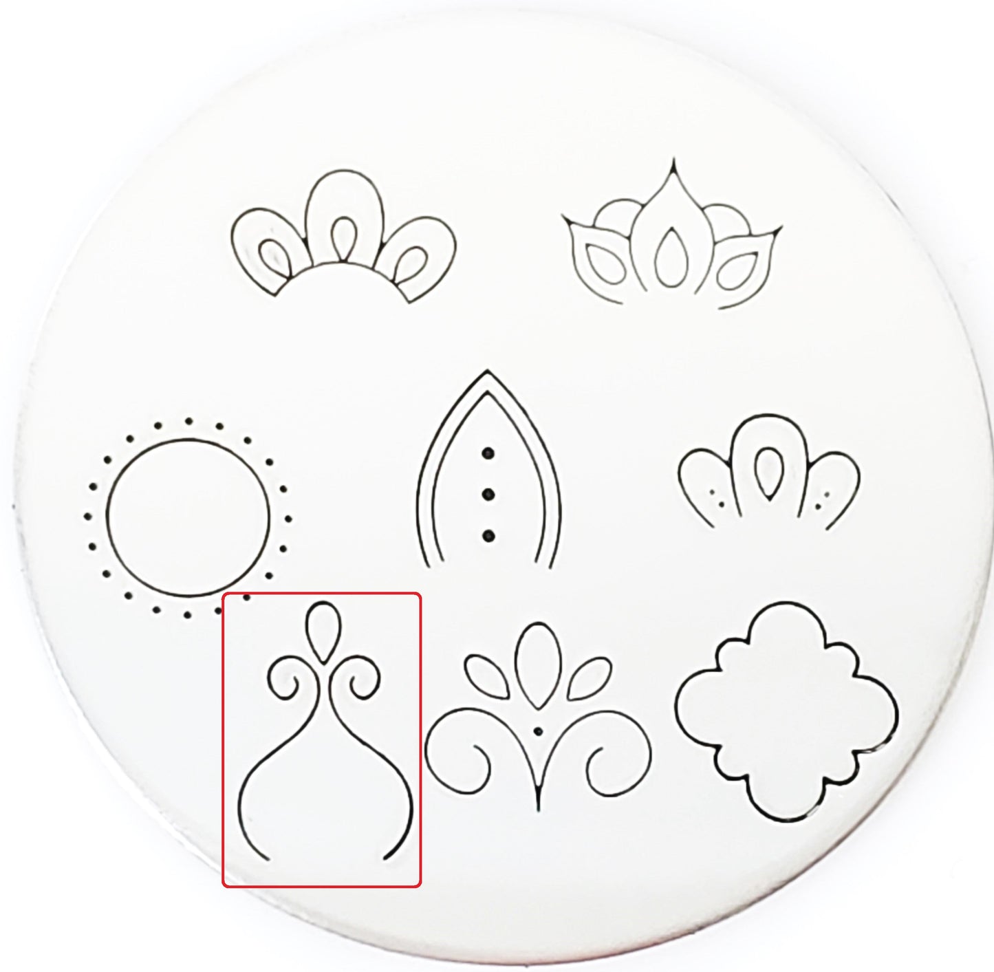 Mandala - Add On Stamps 7/8mm