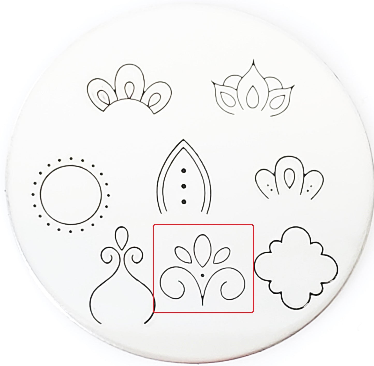 Mandala - Add On Stamps 7/8mm