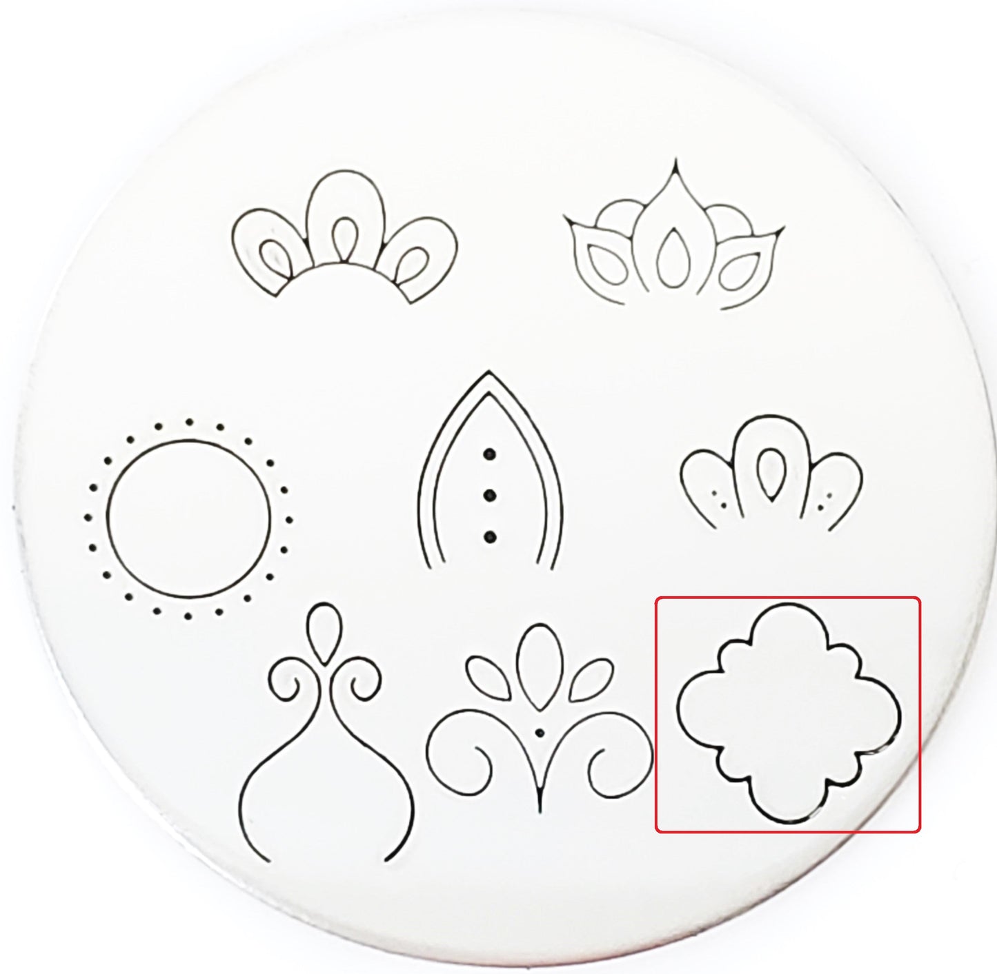 Mandala - Add On Stamps 7/8mm