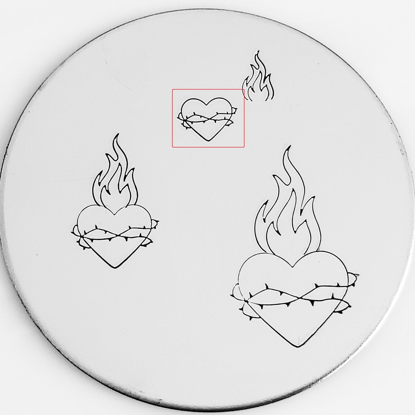 Sacred Heart and Flame