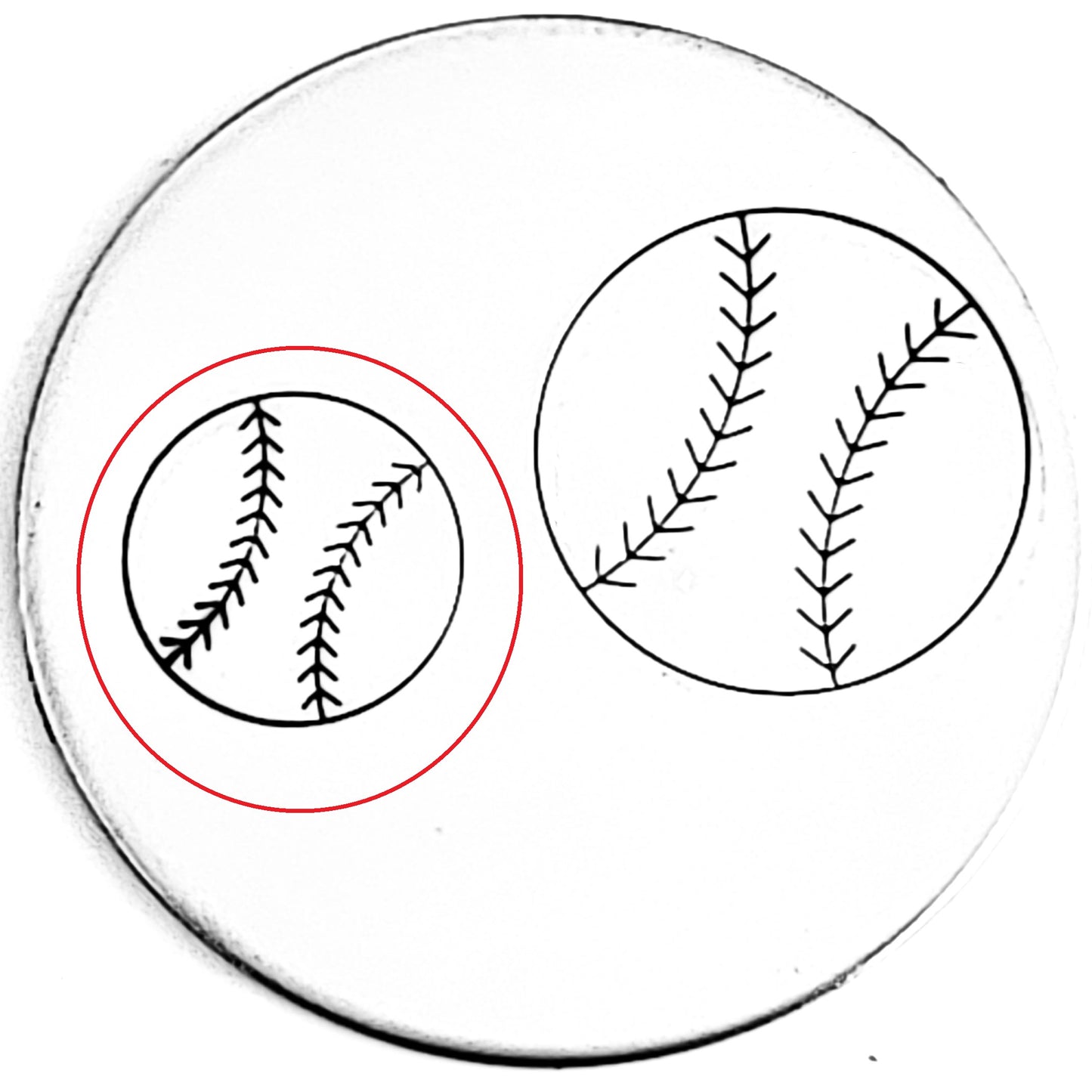 Baseball - Larger Size