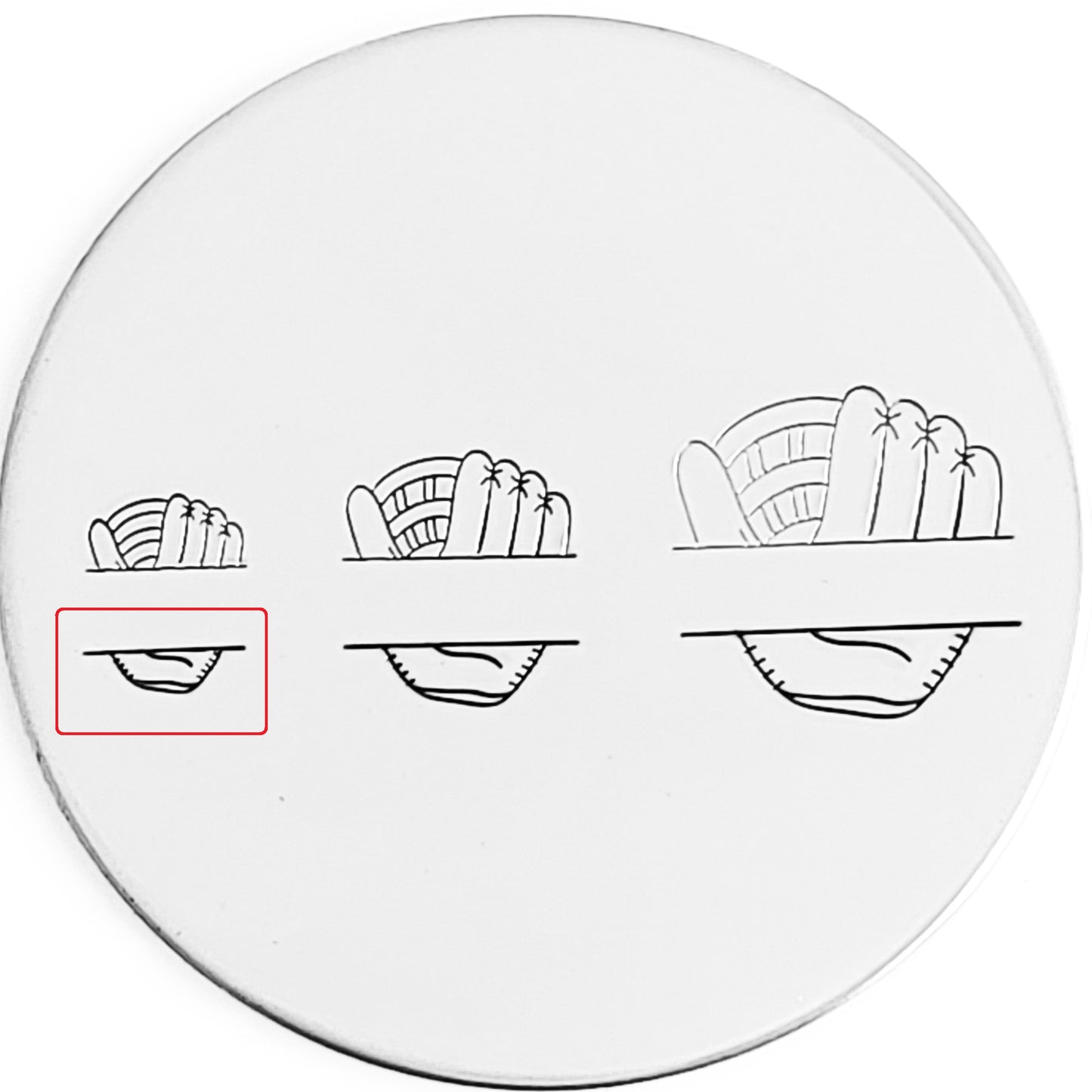 Baseball Glove (Top & Bottom)