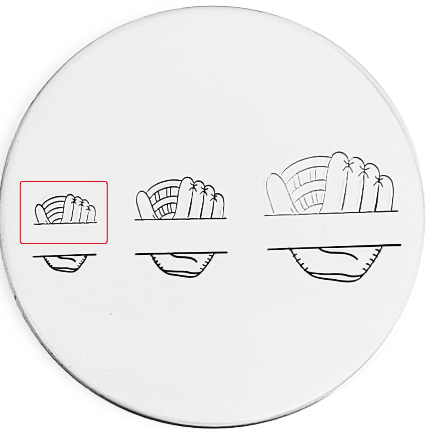 Baseball Glove (Top & Bottom)