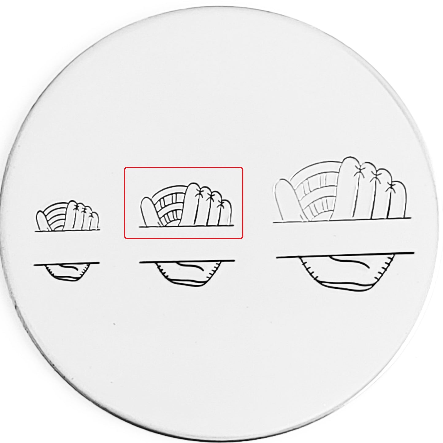 Baseball Glove (Top & Bottom)