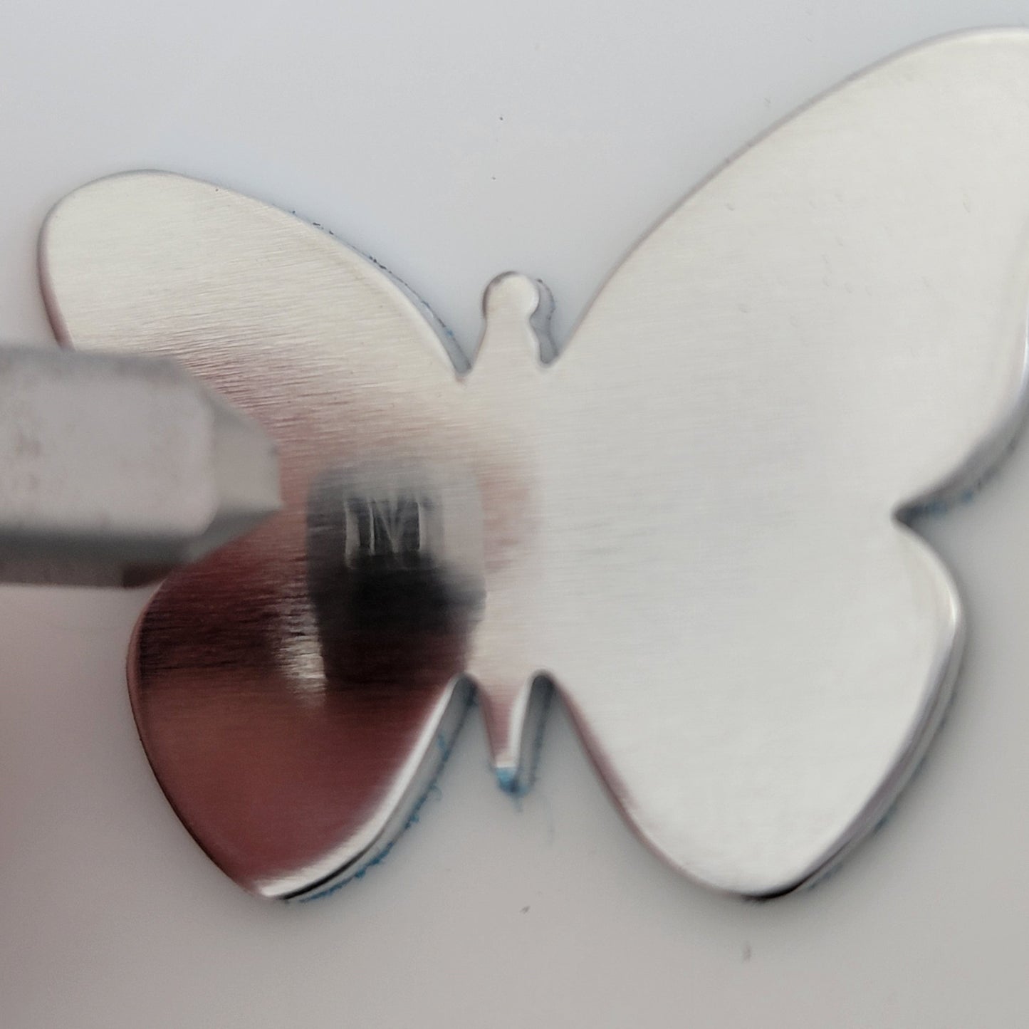 1" x 1 1/2" Butterfly - 14g BRASS