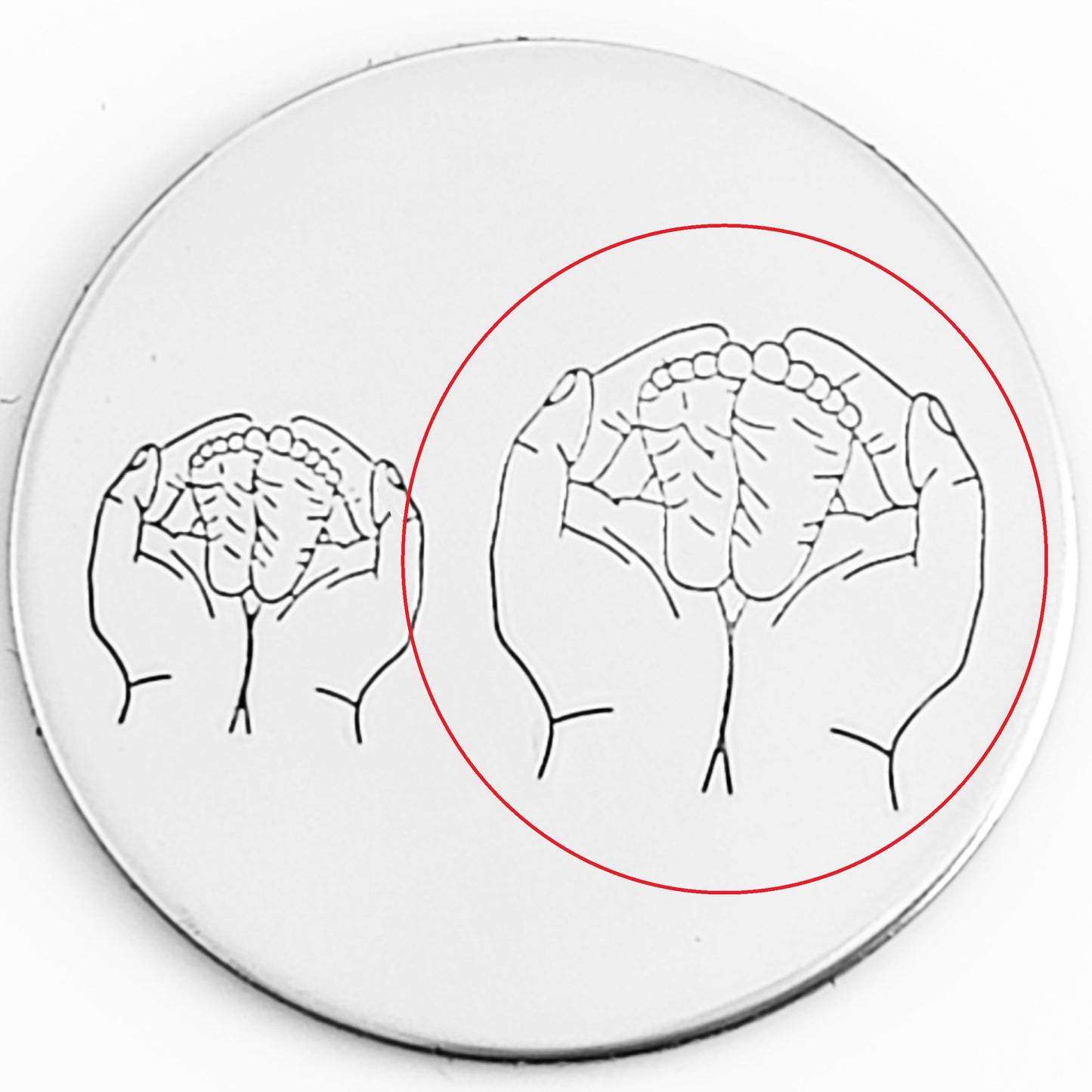 Hands with Baby Feet