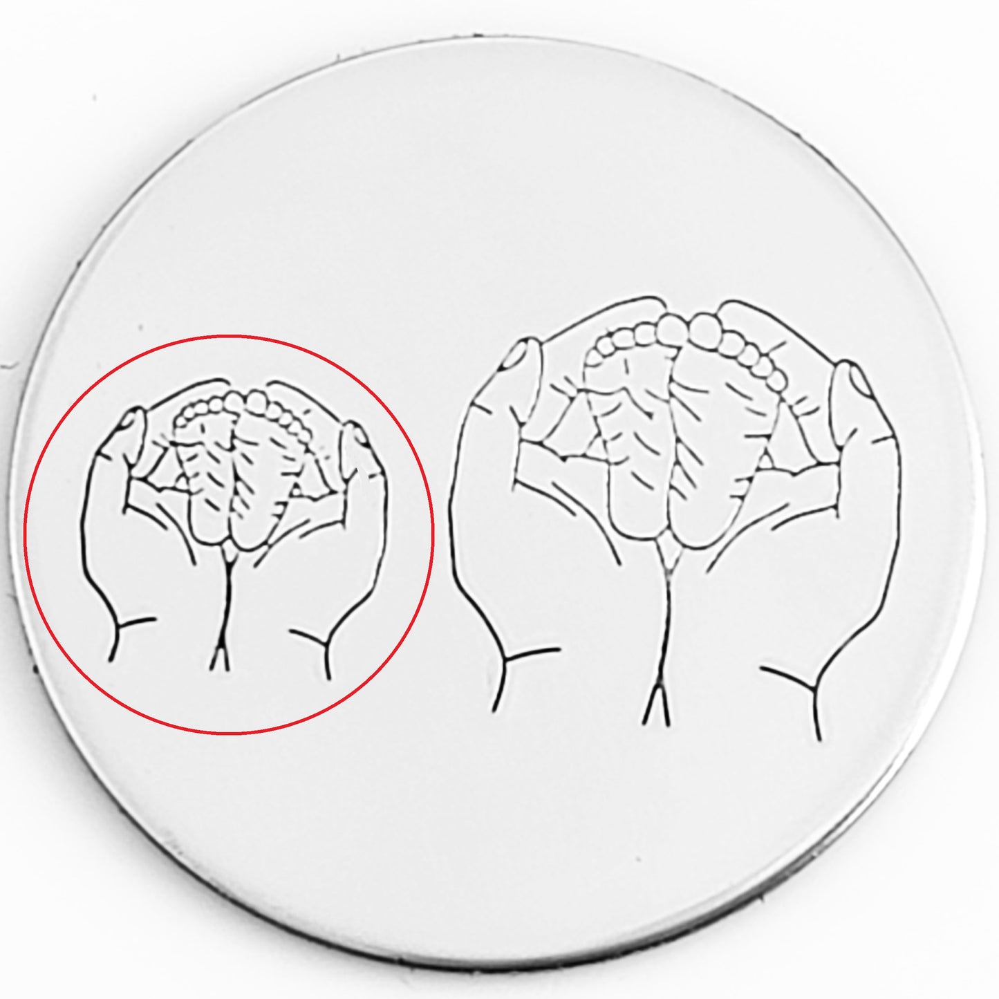 Hands with Baby Feet