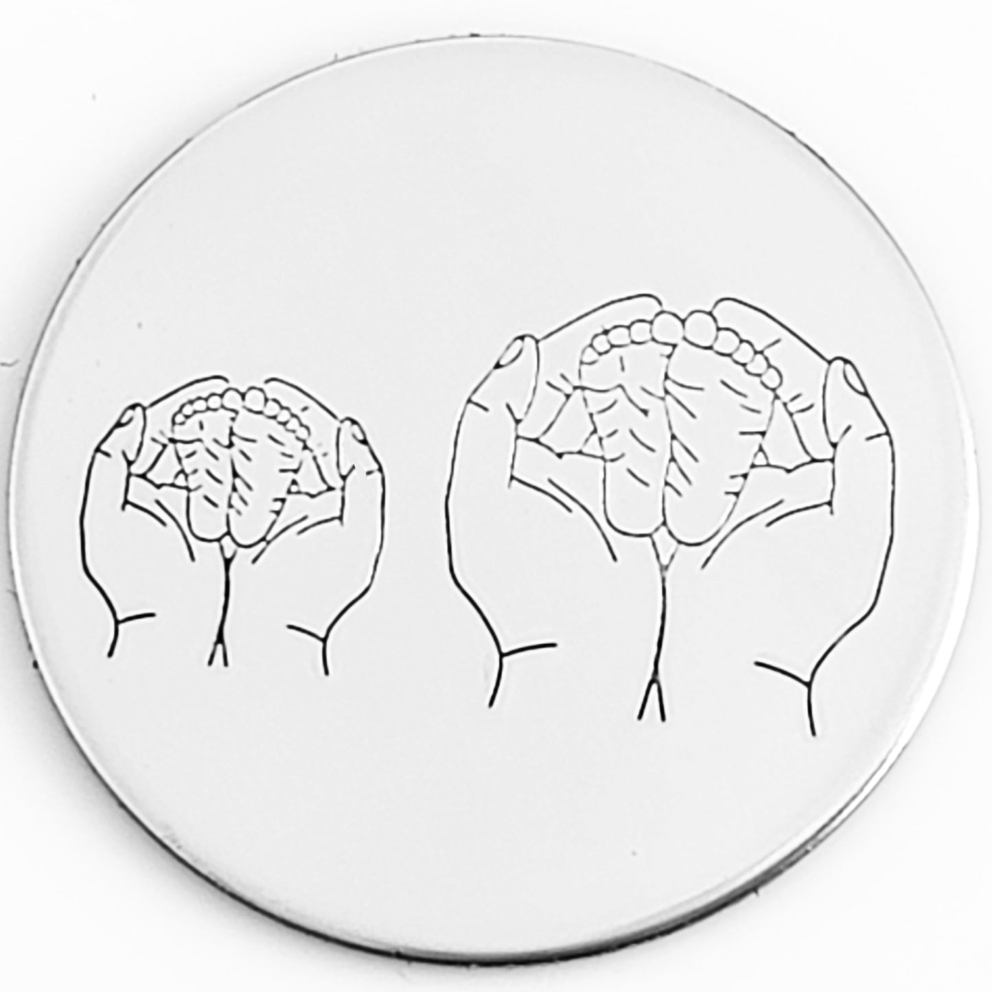 Hands with Baby Feet