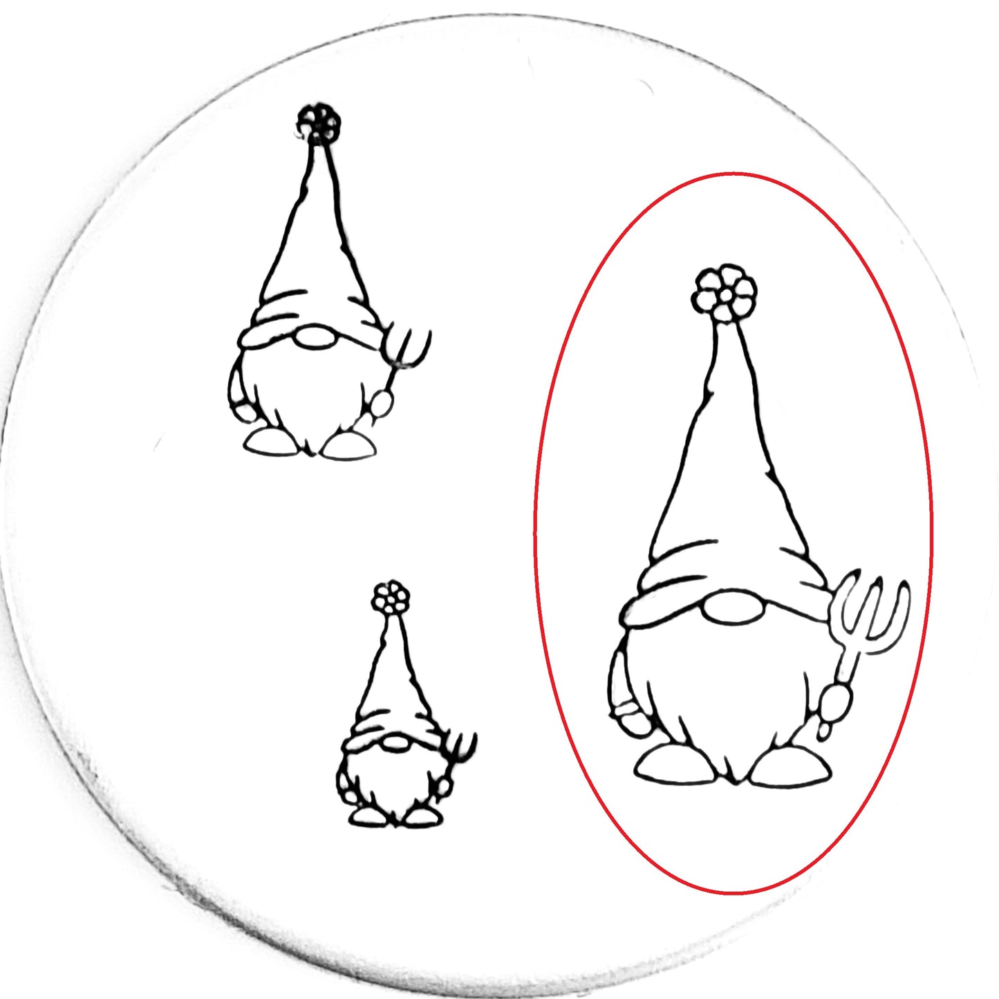 Pitchfork Trowel Gnome