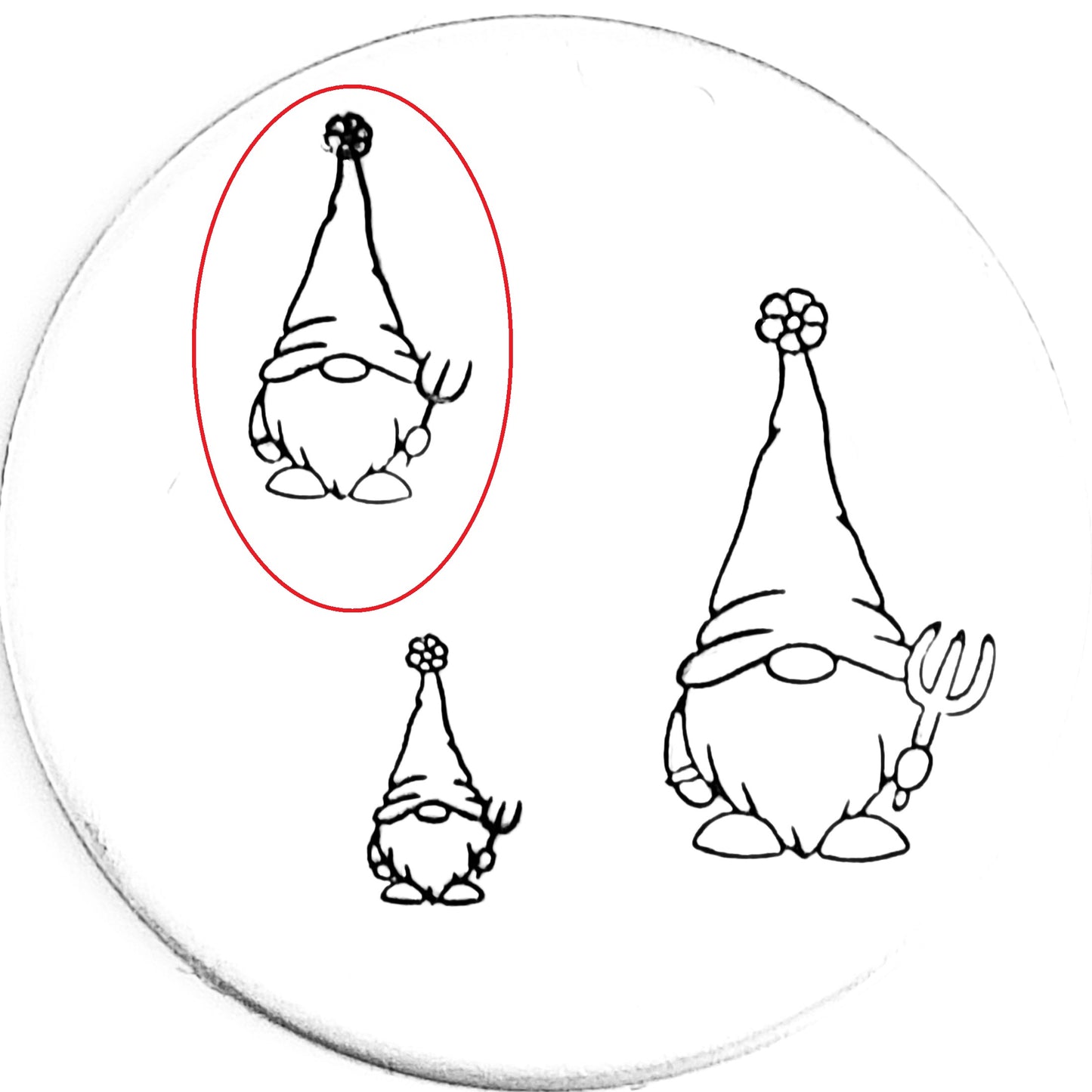 Pitchfork Trowel Gnome