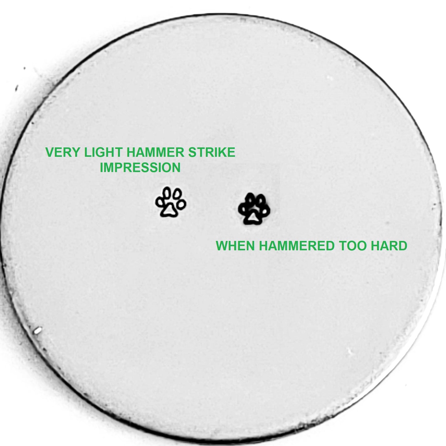 Paw Print - Teeny Size